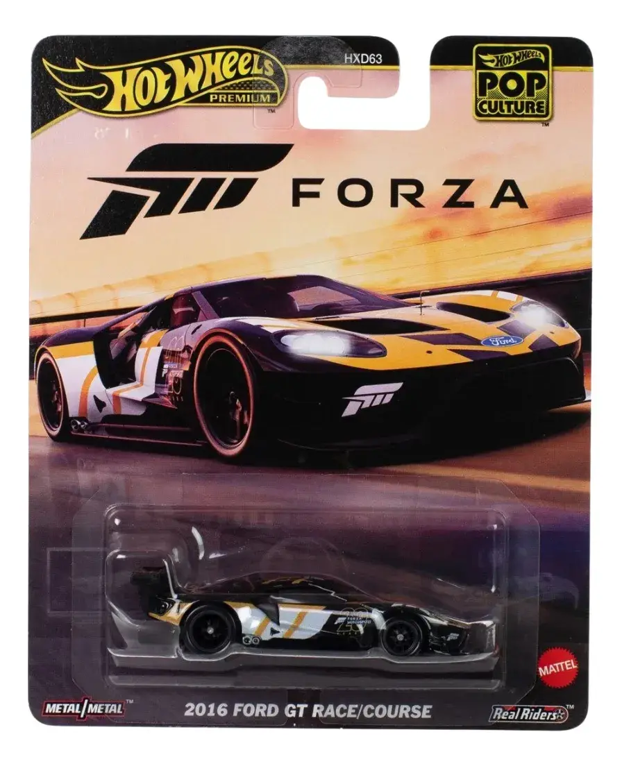 Hot Wheels Premium Pop Culture Forza 2016 Ford Gt Race/couse