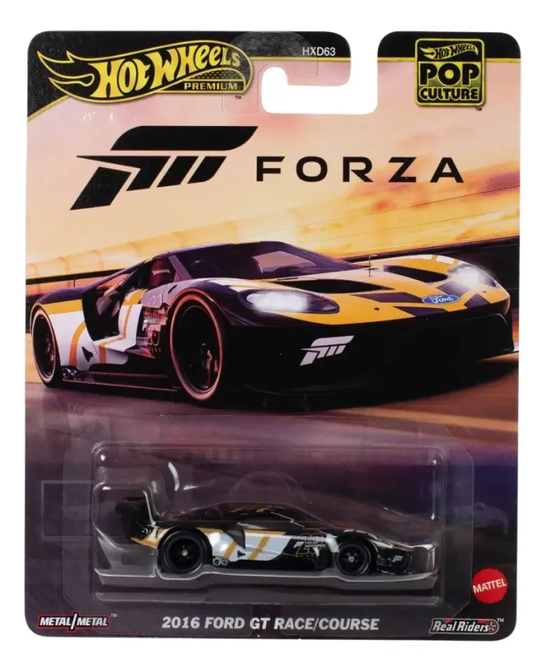 Hot Wheels Premium Pop Culture Forza 2016 Ford Gt Race/couse