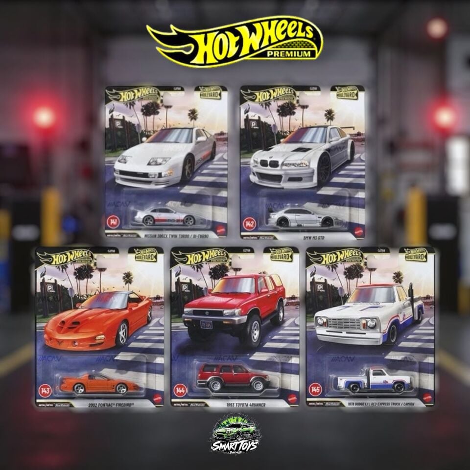 Hot Wheels Premium Boulevard 5'li Set GJT68 - 978F