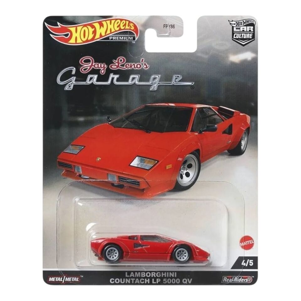 Hot Wheels Premium Jay Leno's Garage FPY86-957N -  Lamborghini Countach LP 5000 QV