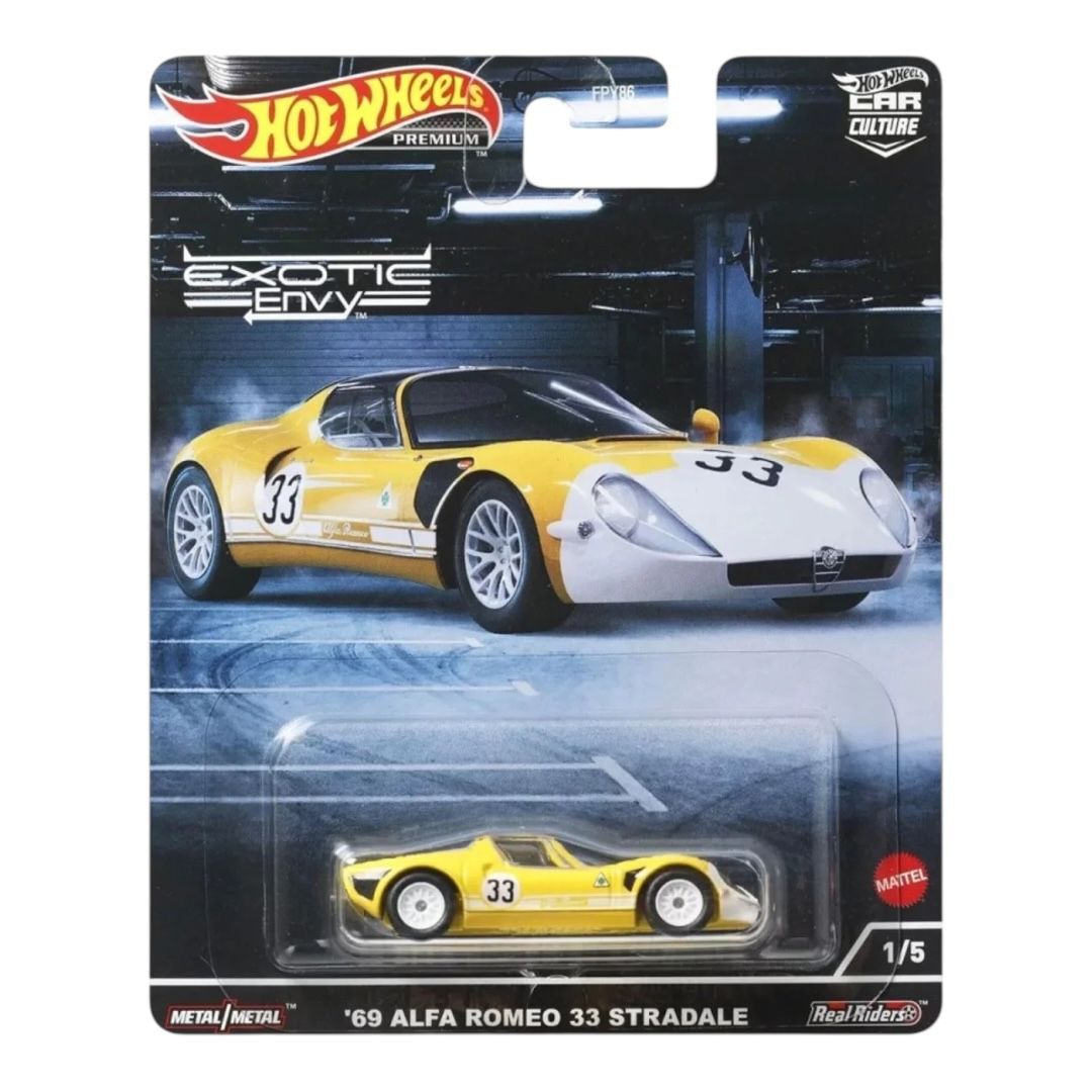 Hot Wheels Premium 2022 Exotic Envy  FPY86-957M - Alfa Romeo Giulia Sprint GTA