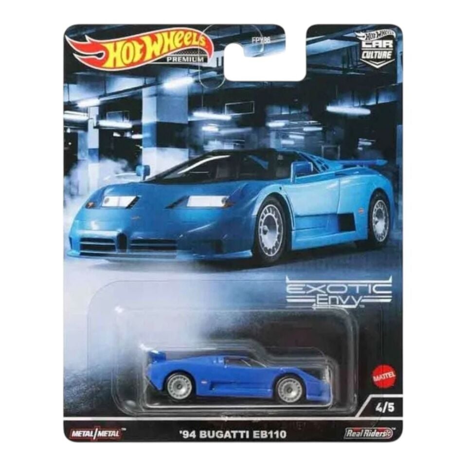 Hot Wheels Premium 2022 Exotic Envy  FPY86-957M - '94 Bugatti EB110