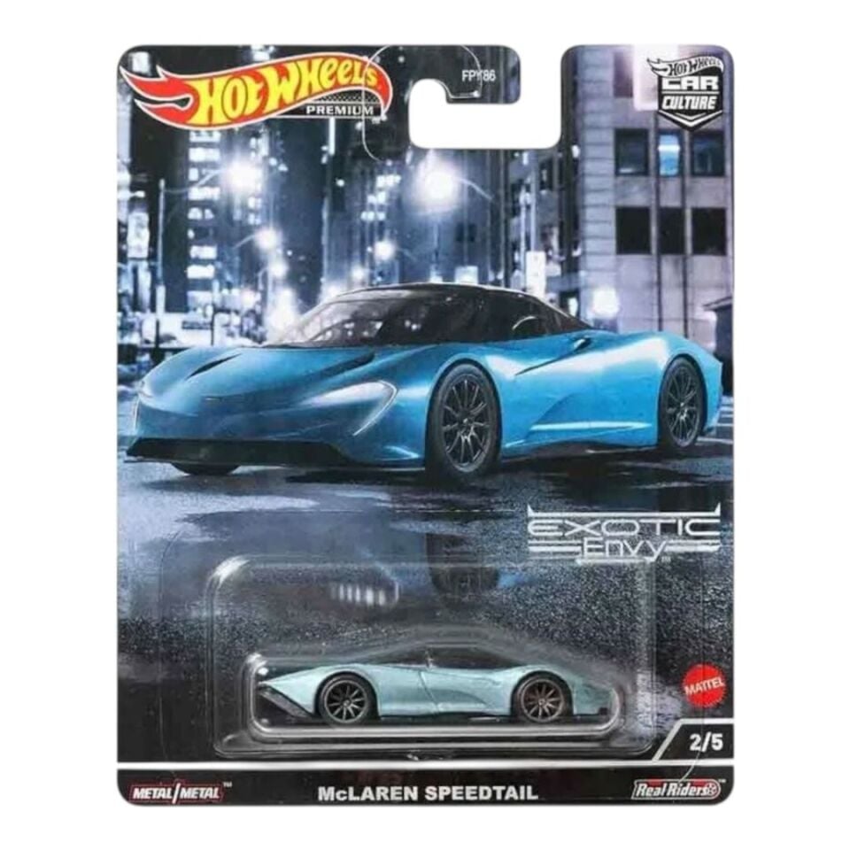 Hot Wheels Premium 2022 Exotic Envy  FPY86-957M - McLaren Speedtail
