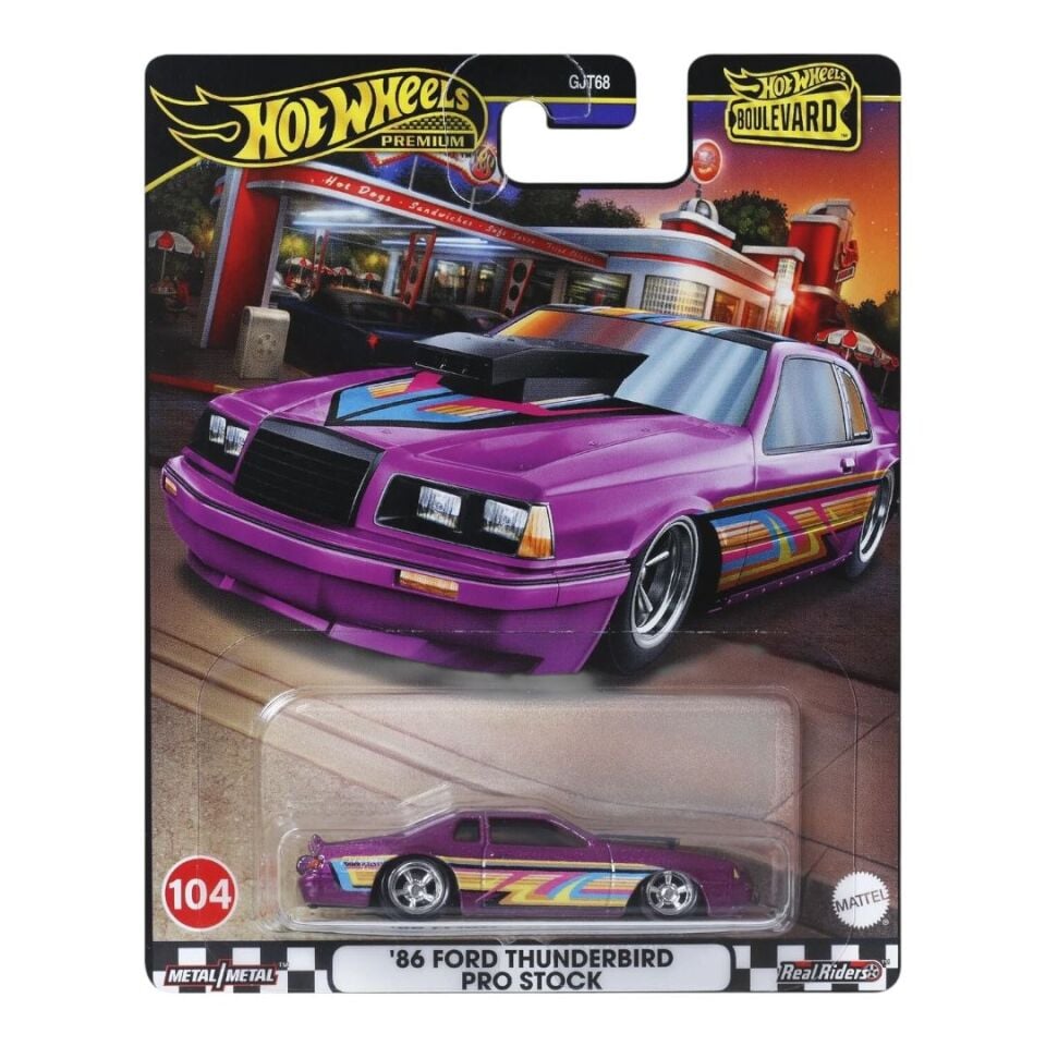 Hot Wheels Premium Boulevard 2024 Mix 3 - 86 Ford Thunderbird Pro Stock