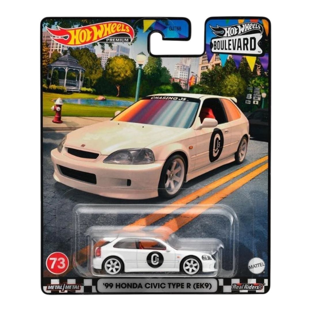 Hot Wheels Premium Boulevard  2023 - '99 Honda Civic Type R (EK9)