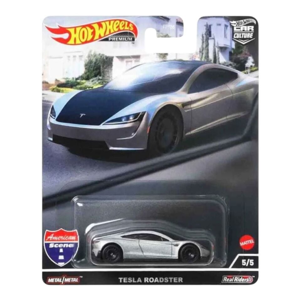 Hot Wheels Premium Car Culture - Tesla Roadster