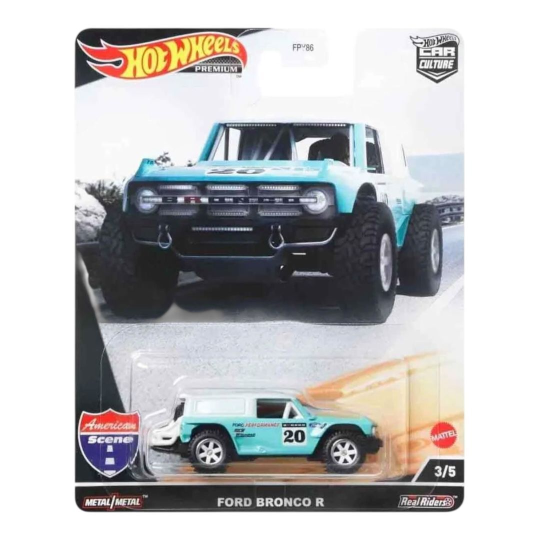 Hot Wheels Premium Car Culture American Scene - Ford Bronco R