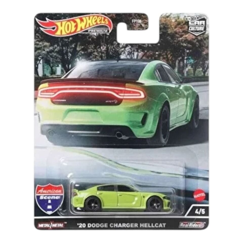 Hot Wheels Premium Car Culture American Scene - '20 Dodge Charger Hellcat