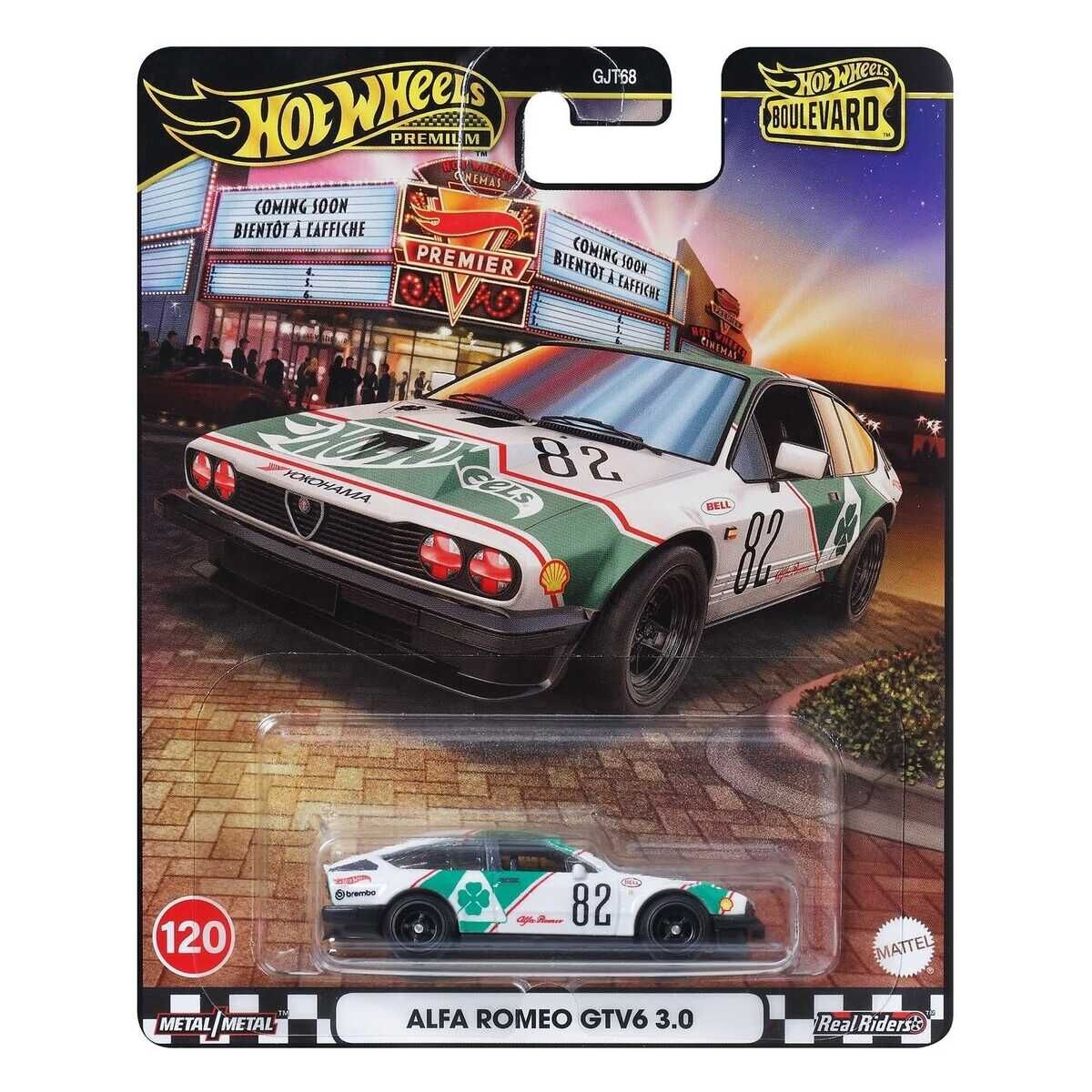 Hot Wheels Premium Boulevard 2025 - Alfa Romeo GTV6 3.0