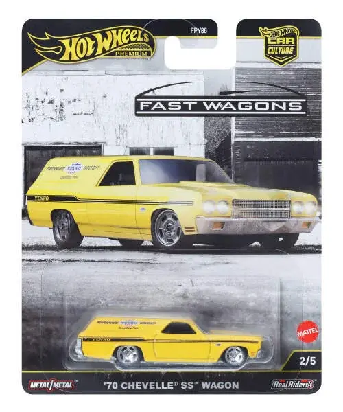 Hot Wheels Premium Car Culture - 70 Chevelle SS Wagon