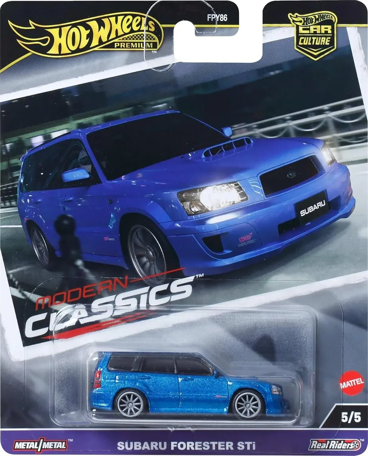 Hot Wheels Premium Car Culture - Subaru Forester STi