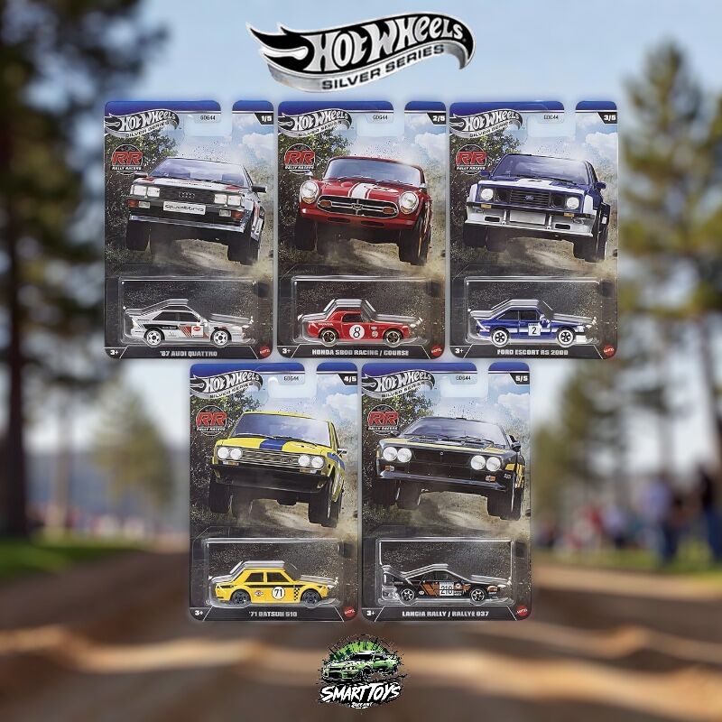 Hot Wheels Silver Seried 2026 - Rally Racers 5'li Set GDG44