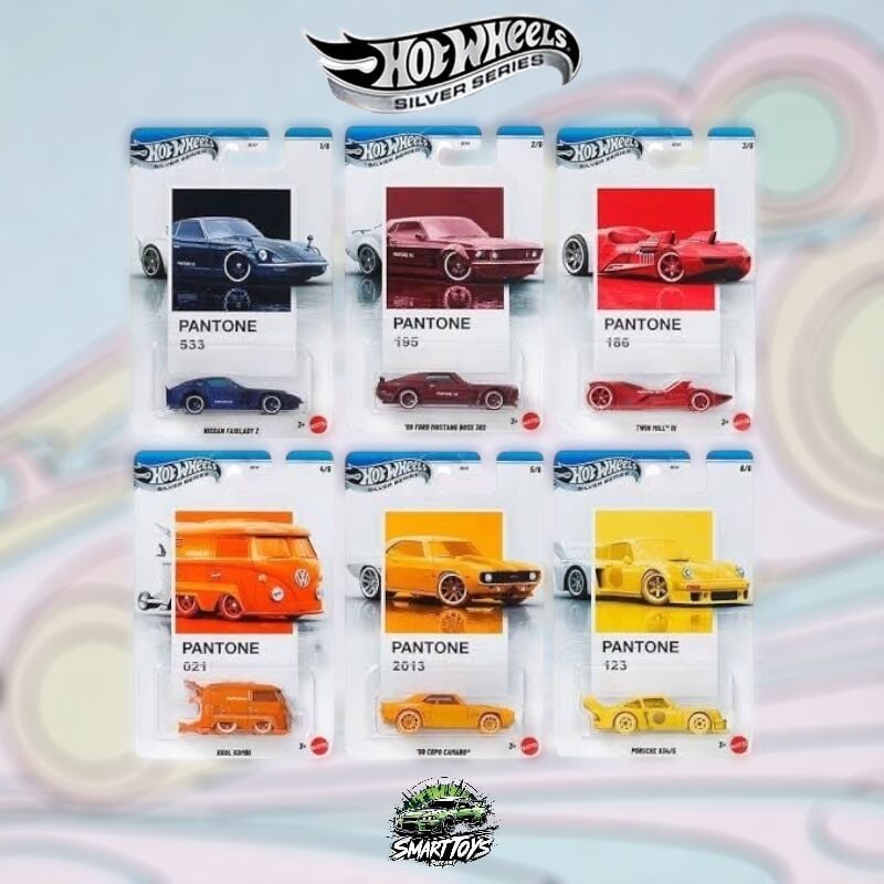 Hot Wheels Silver Series Pantone Set JKY47-979A
