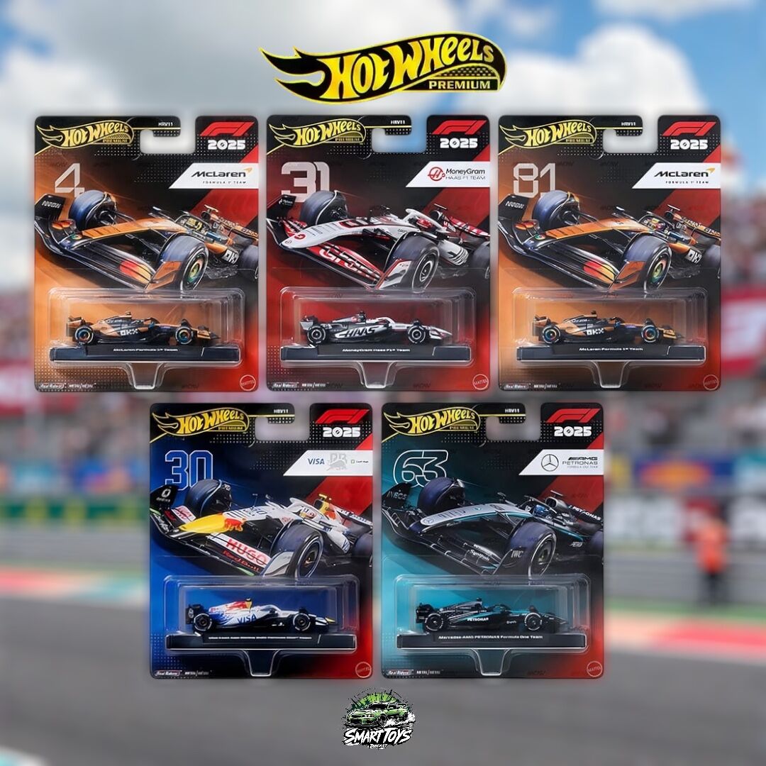 Hot Wheels Premium F1 2026 Full Set