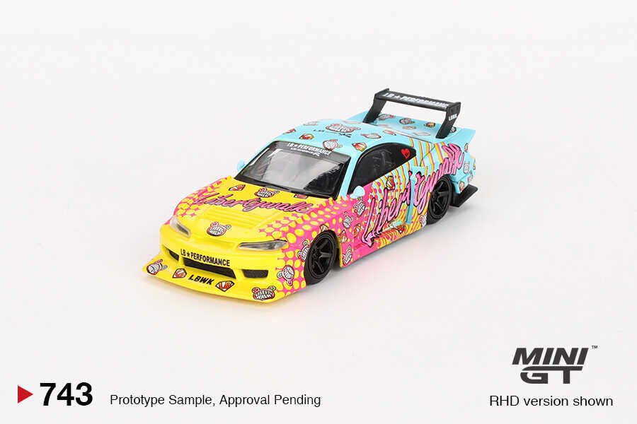 Mini GT 1/64 Nissan LB-Super Silhouette S15 SILVIA LBWK KUMA