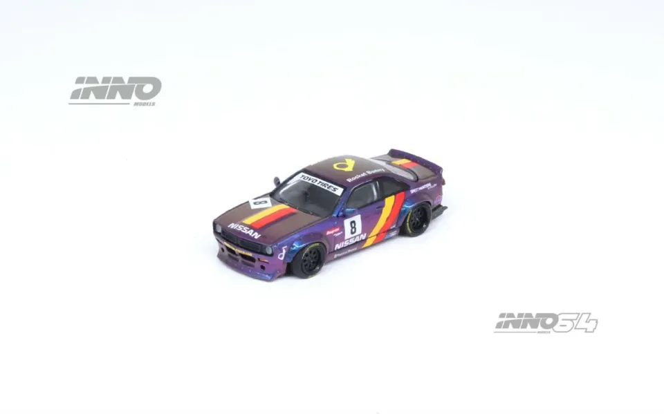 Inno 1/64 Nissan Silvia (S14) Boss “ROCKET BUNNY” Purple