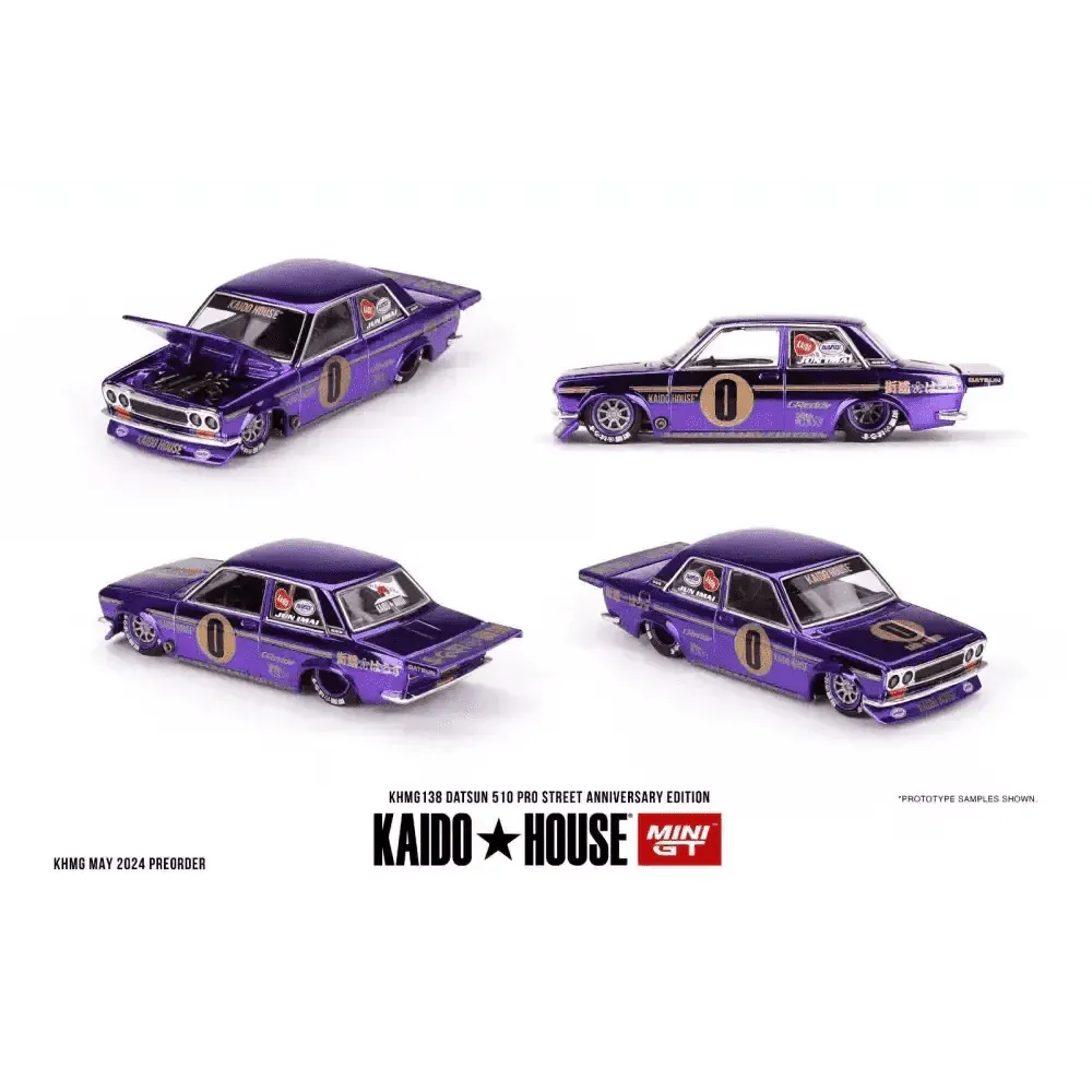 Mini GT 1/64 Kaido House Datsun 510 Pro Street Anniversary Edition