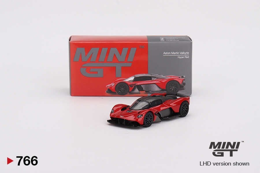Mini GT 1/64 Aston Martin Valkyrie Hyper Red MGT00766