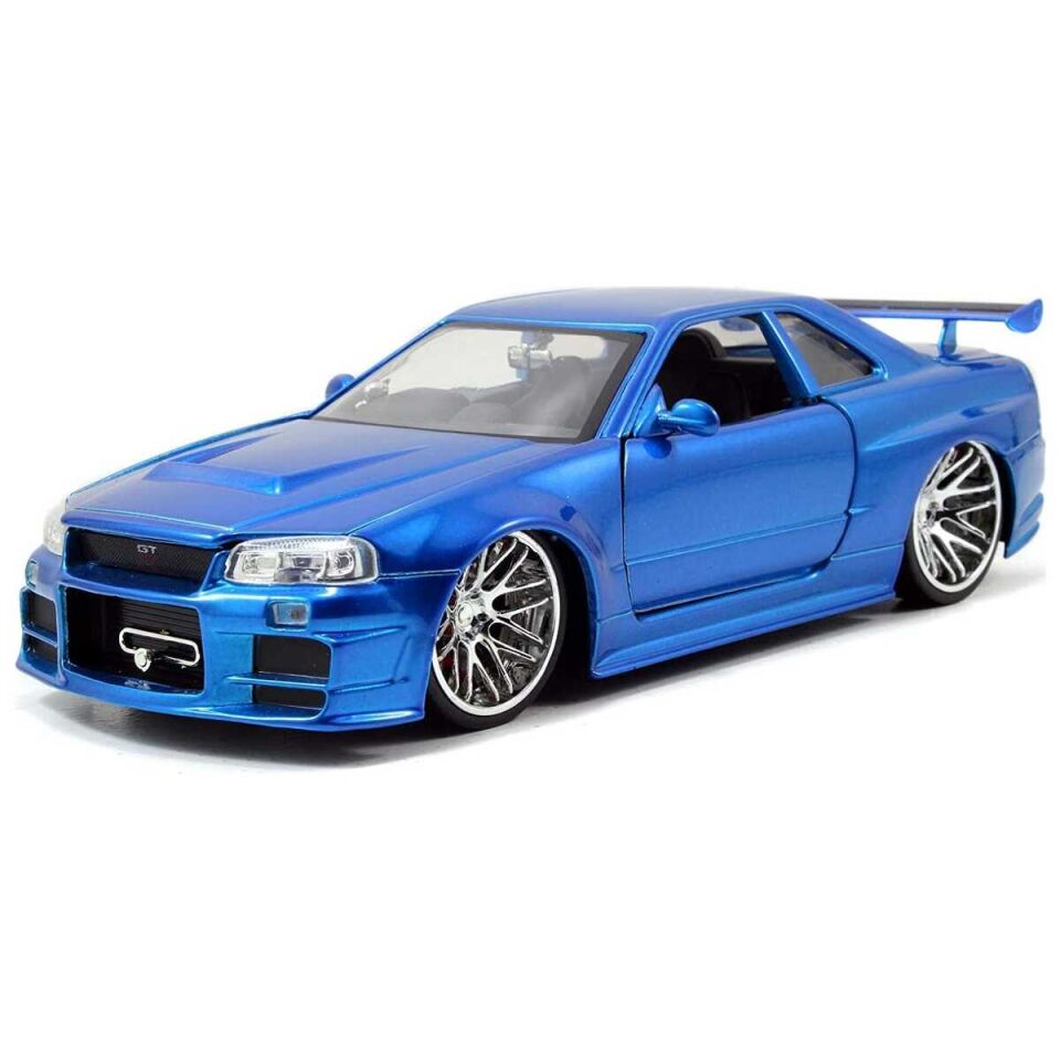 Jada 1/24 Fast and Furious 2002 Nissan Skyline Blue 4006333070754
