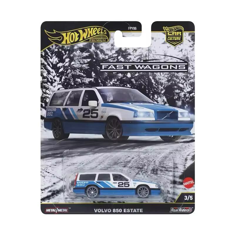 Hot Wheels Premium Fast Wagons Beşli Araba Seti FPY86