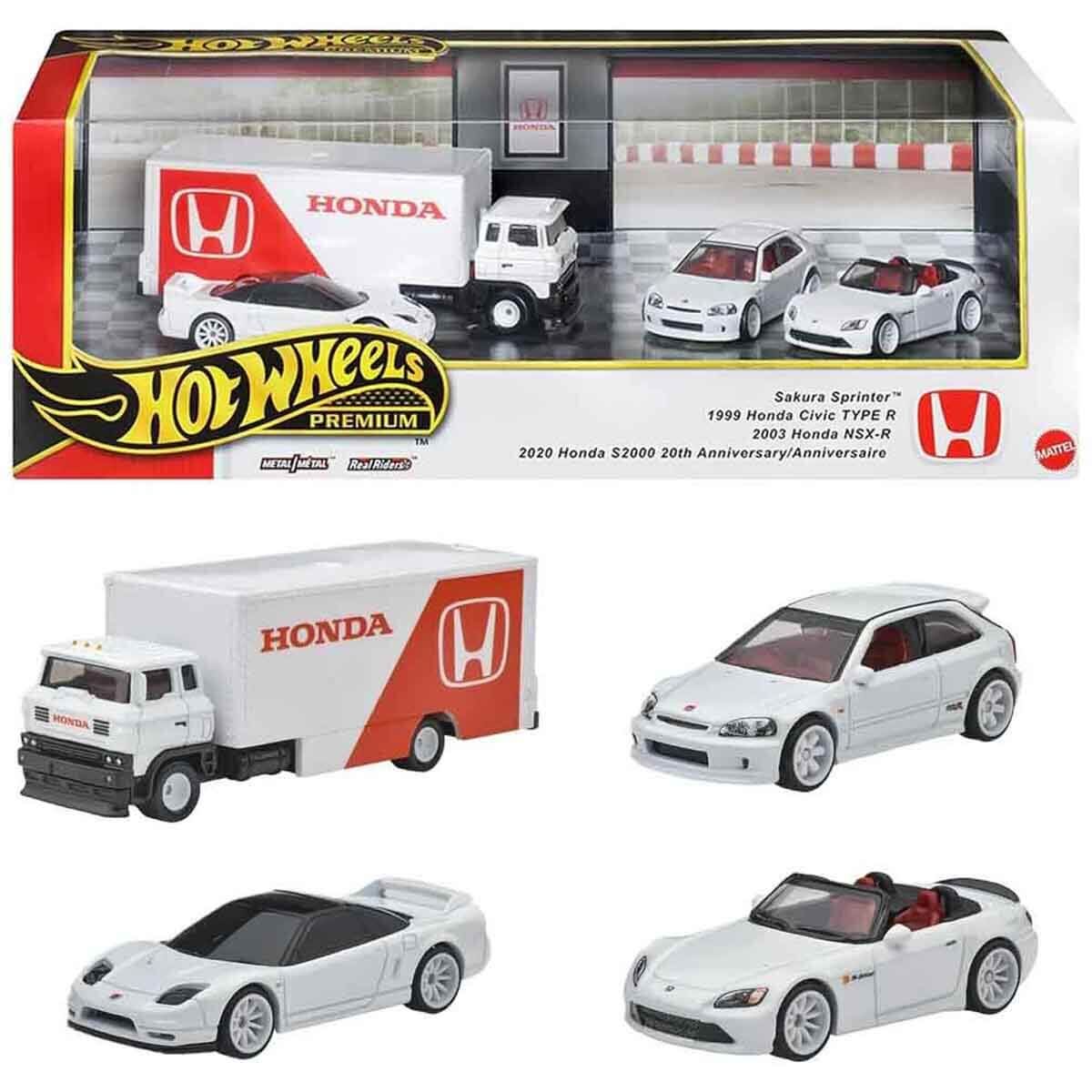 Hot Wheels Premium 1.64  Honda Seti GMH39