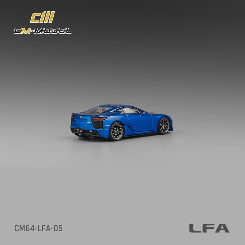 CM Model - 1:64 Toyota Lexus LFA Blue
