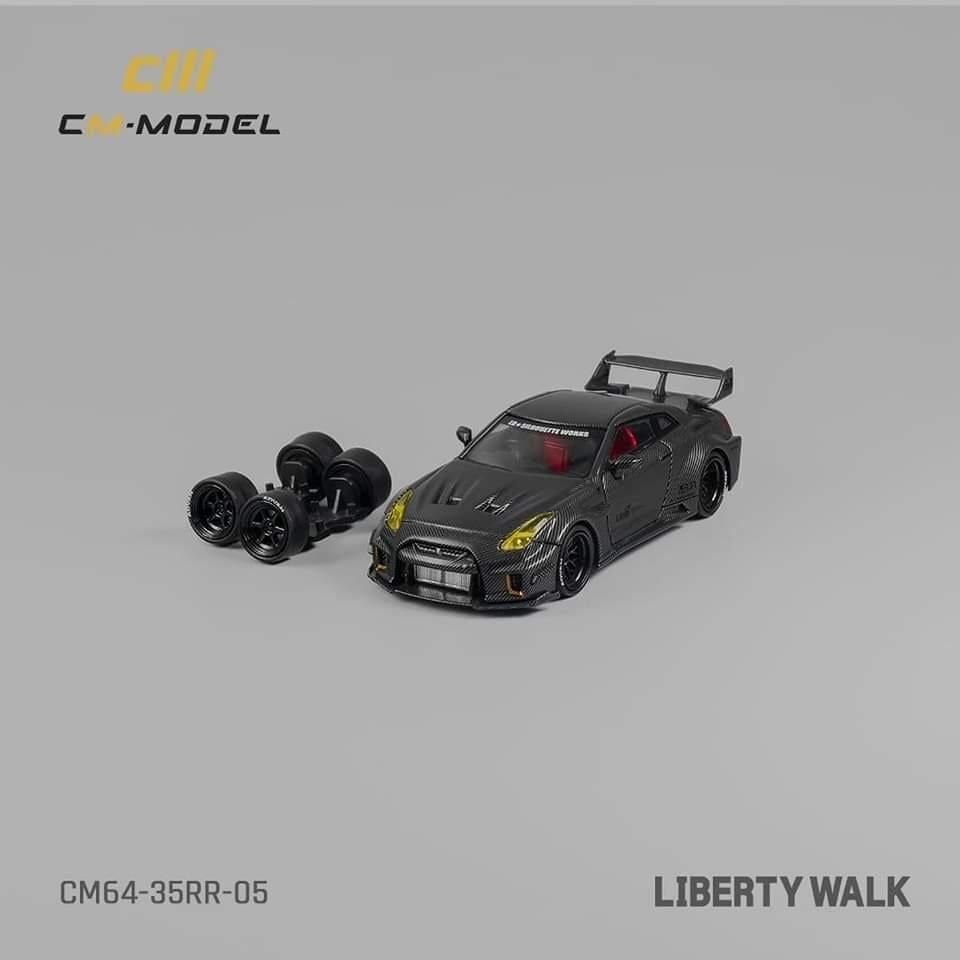 CM Model - 1:64 Nissan 35GT-RR LB Silhouette Works GT Carbon
