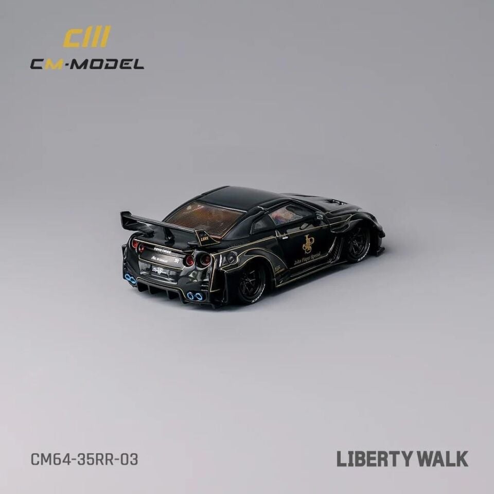 CM Model - 1:64 Nissan R35 LBWK Super Silhouette 35GT-RR JPS