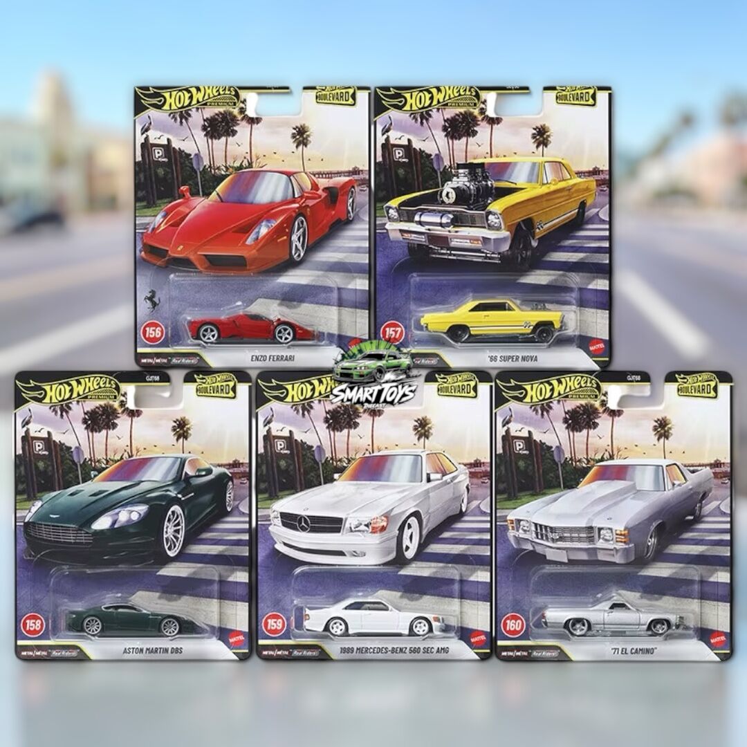 Hot Wheels Premium Boulevard 5’li Set 156-160